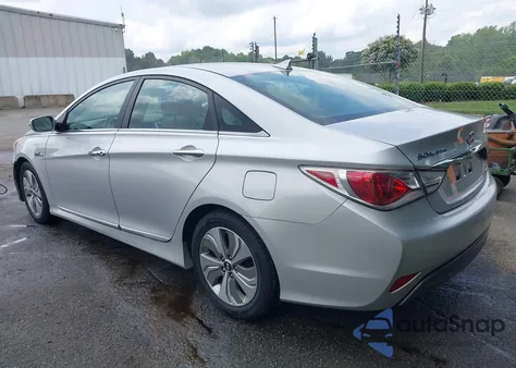 2013 Hyundai Sonata Hybrid Limited из США, поврежденный, VIN KMHEC4A44DA100961